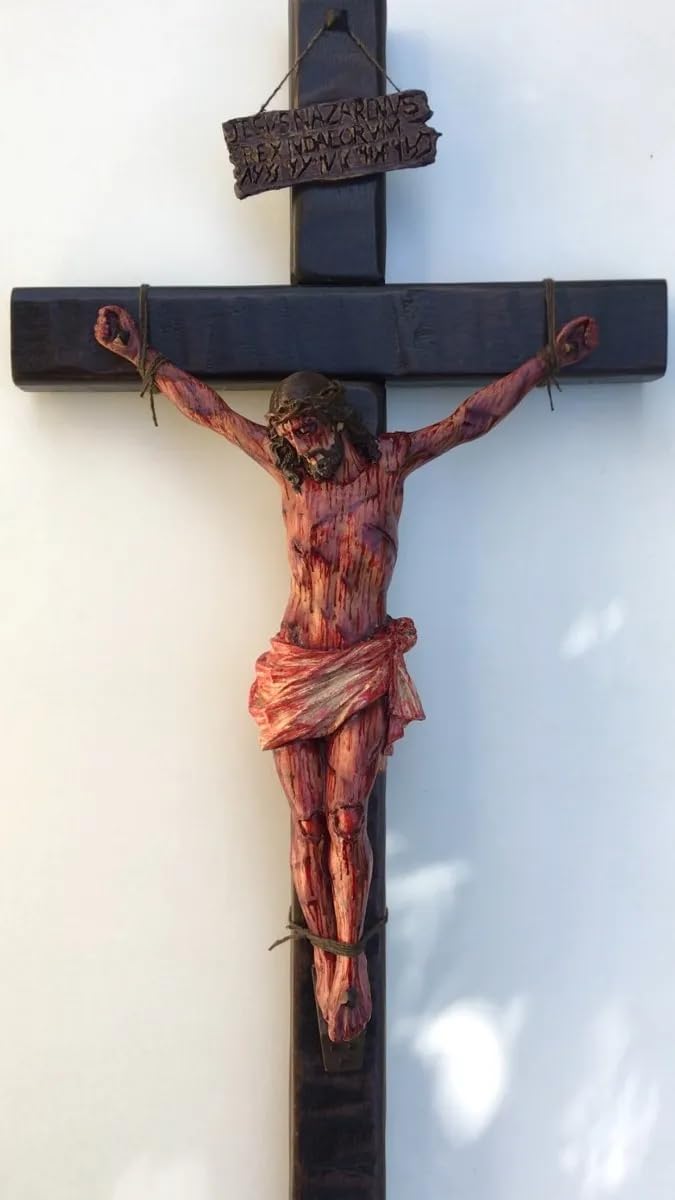 Realistic Crucifix Christ Wound For Meditation
