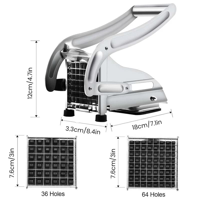 💥Stainless Steel French Fry Cutter