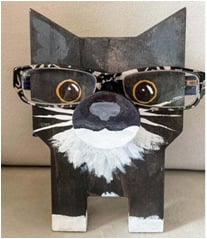🦉Wooden Animal Glasses Stand