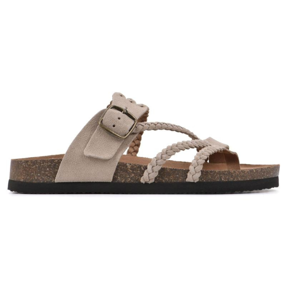 Braided Cork Sandals