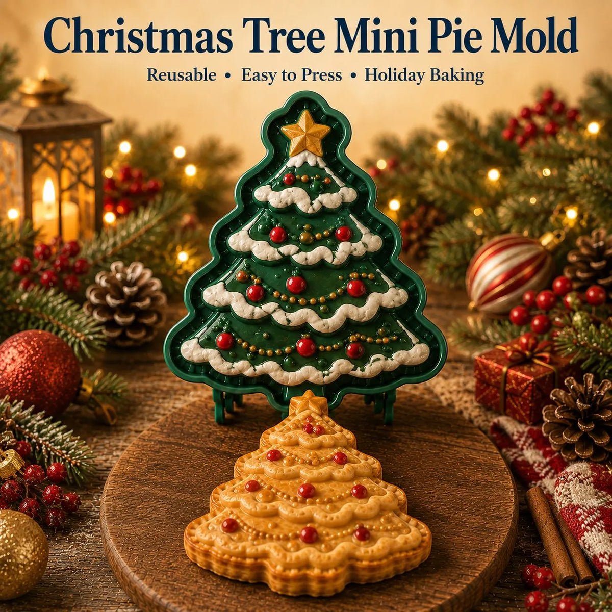 🎄Christmas Mini Pie Mold Collection