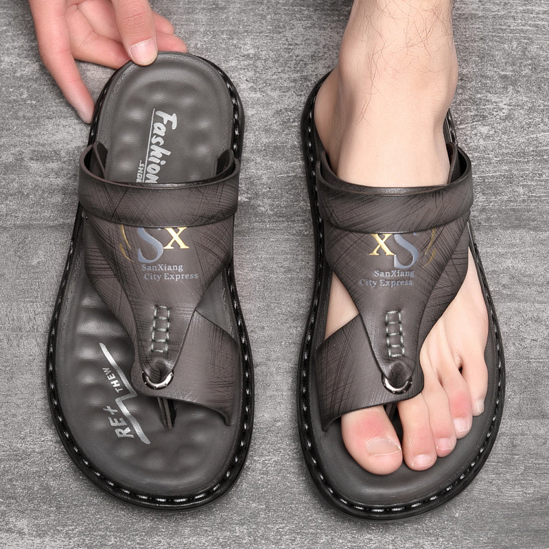 💞Breathable Soft Leather Outdoor Sandals for Men
