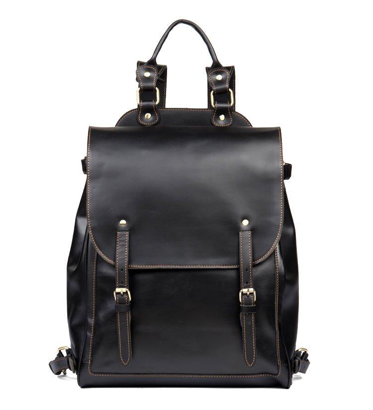 Mens Leather Handbag Backpack