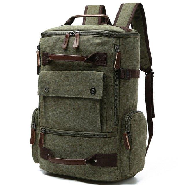 Canvas Backpack Casual Vintage Daypack