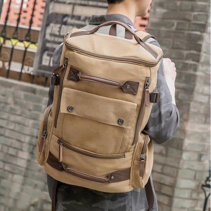 Canvas Backpack Casual Vintage Daypack