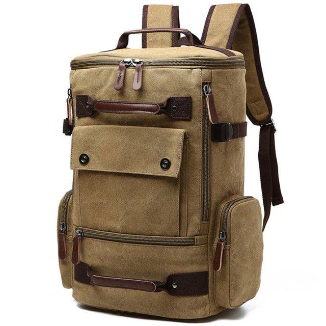 Canvas Backpack Casual Vintage Daypack