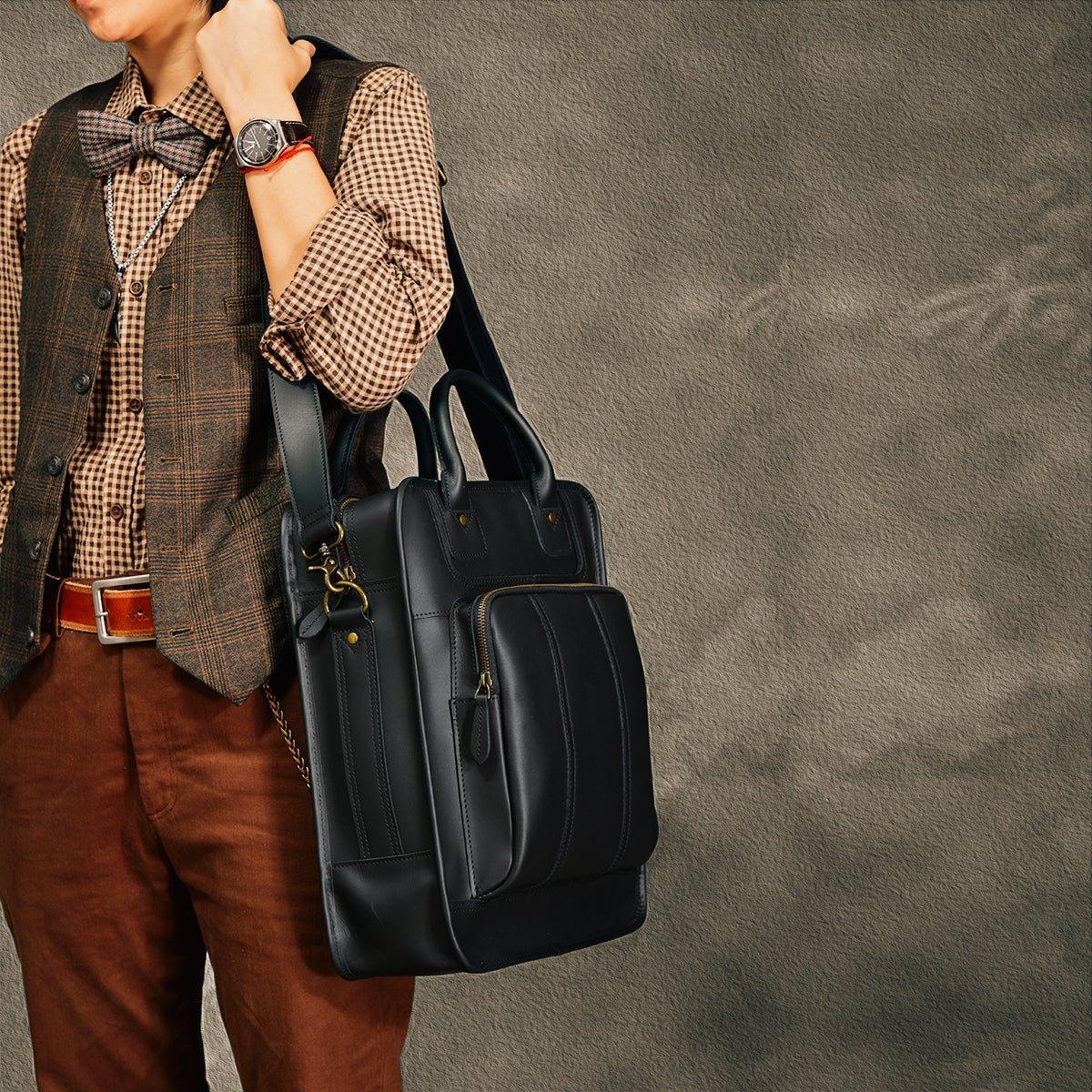 Convertible Backpack Messenger Bag Mens