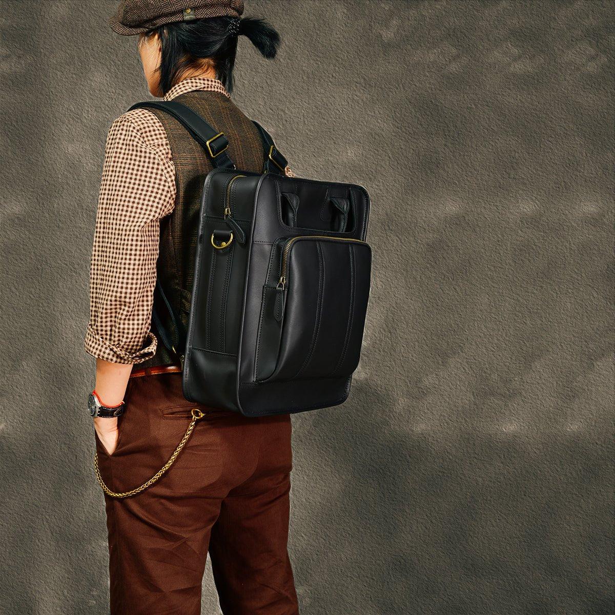 Convertible Backpack Messenger Bag Mens