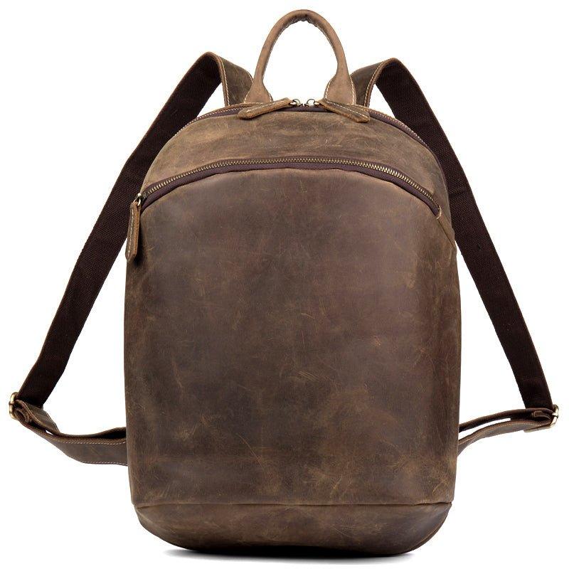 Leather Backpack for Men or Women