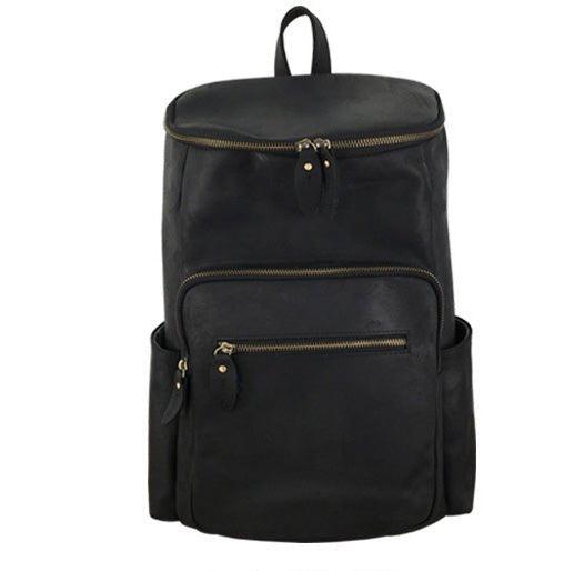 Leather Backpack Large Capacity for 15.6" Laptop