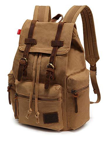 Men 21L Vintage Canvas Backpack