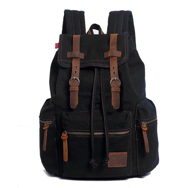 Men 21L Vintage Canvas Backpack