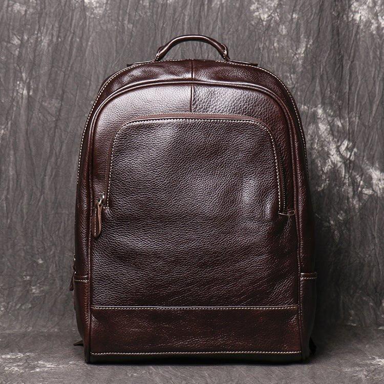 Mens Travel Backpack Leather