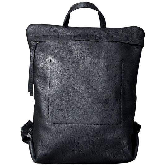 Minimalist Leather Backpack for Men