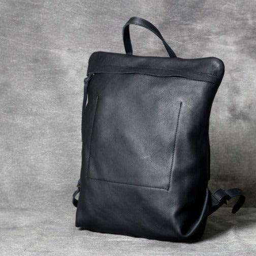 Minimalist Leather Backpack for Men