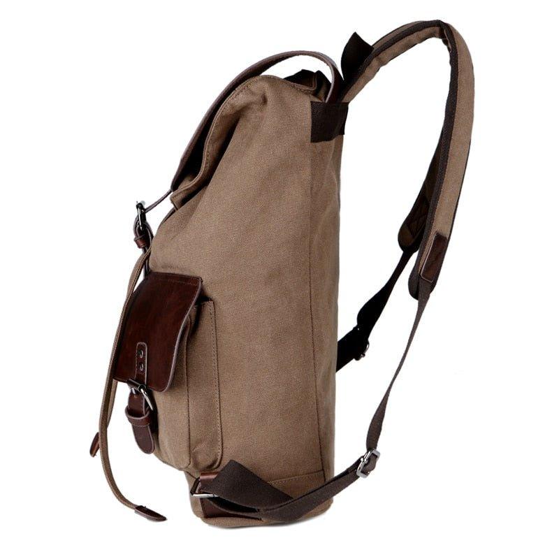 Vintage Canvas Backpack Purse Travel for Men