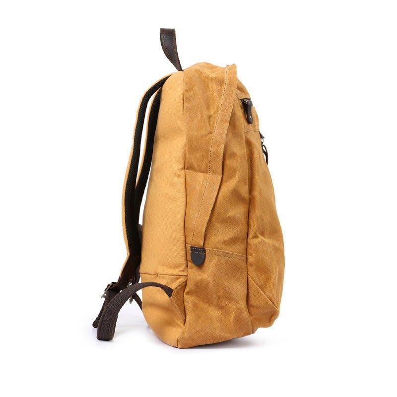 Waterproof Waxed Canvas Backpack Laptop Daypack