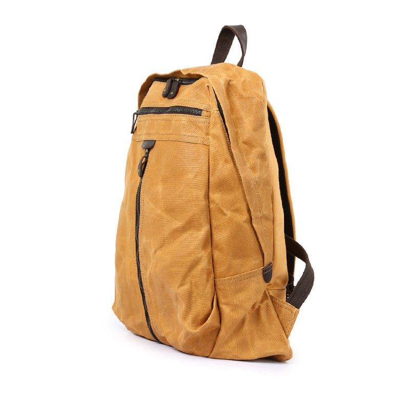 Waterproof Waxed Canvas Backpack Laptop Daypack