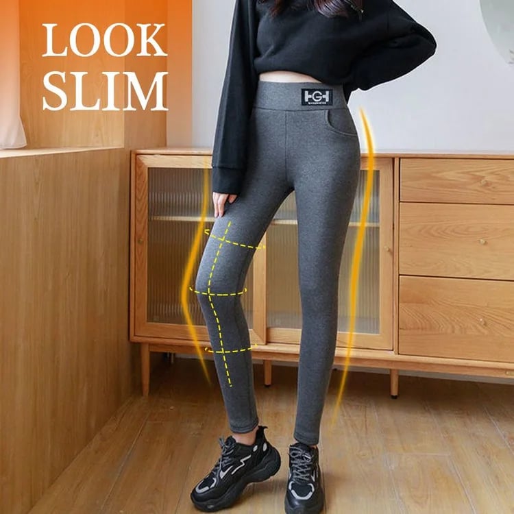 🔥Last Day 49% OFF🔥 - Women’s Fashionable Thermal Cashmere Slim Pants ...