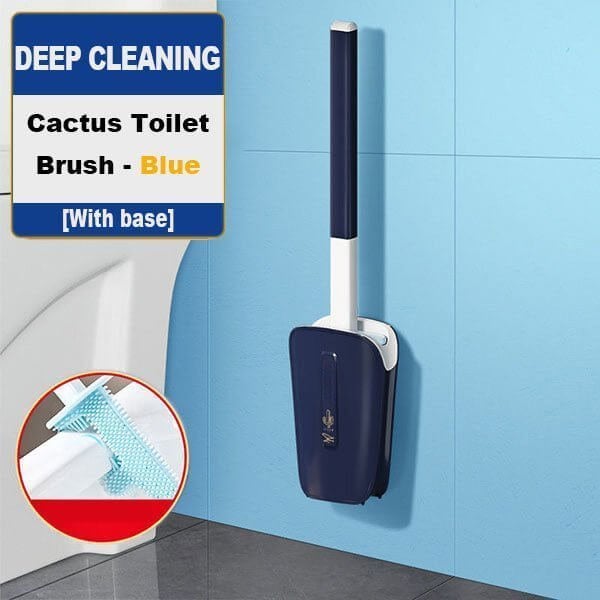 🔥No Dead Corner Cactus Toilet Brush !