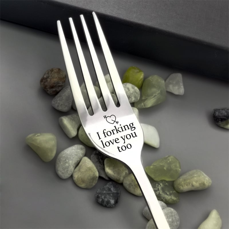 🎅Engraved Fork - Best Funny Gift For Loved One