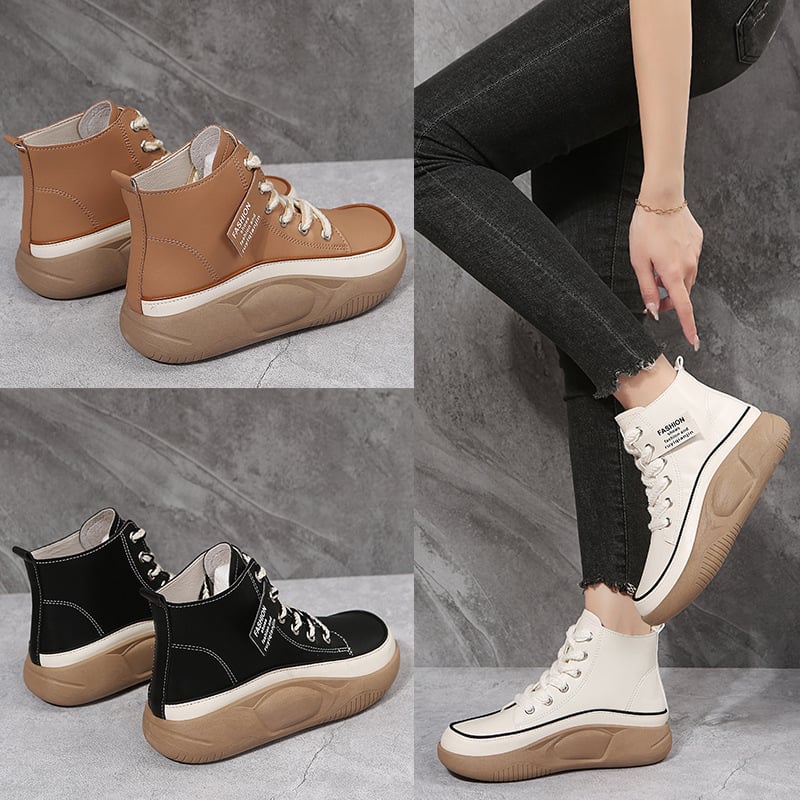 🔥Last Day Promotion 49% OFF🔥Women's High Top Thick Sole Martin Boots