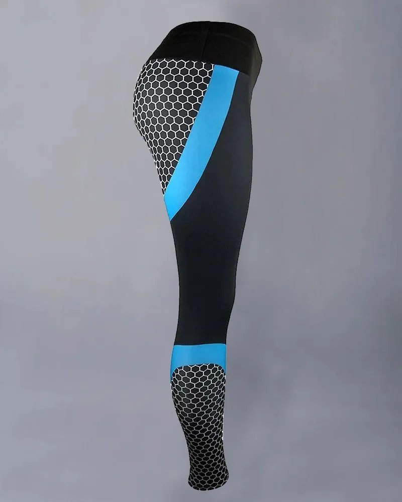 🎁Last Day Sale 49%🌹Colorblock Butt Lifting High Waist Sports Leggings💥