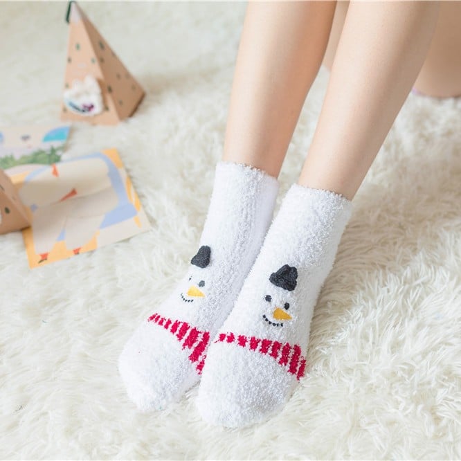 🎄Christmas Sale- 49% OFF🎁Cute Christmas Style Thickened Warm Socks