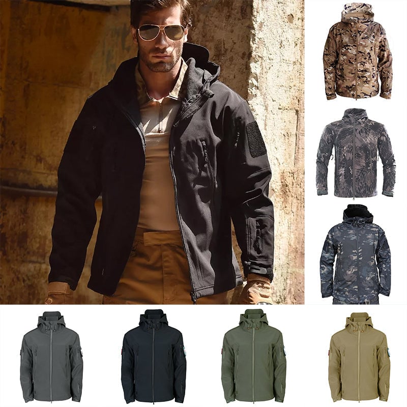 (🔥HOT SALE NOW 49% OFF) - Men's Windproof Waterproof Jacket