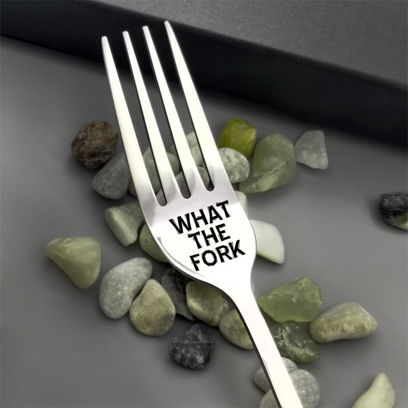 🎅Engraved Fork - Best Funny Gift For Loved One