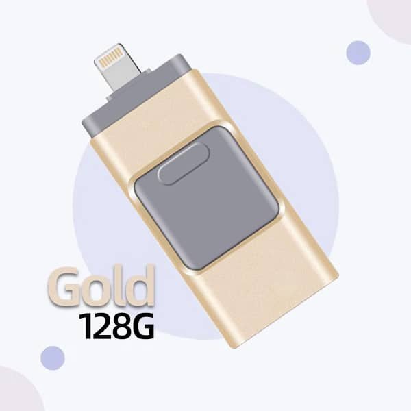 4 In 1 High Speed USB Flash Drive For iPhone, iPad, Android, PC & More Devices