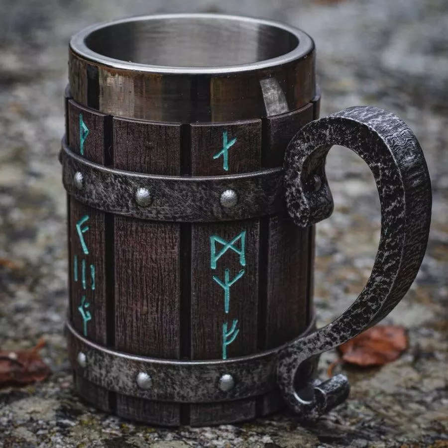 Viking Barrel Mug(Large:550ml)