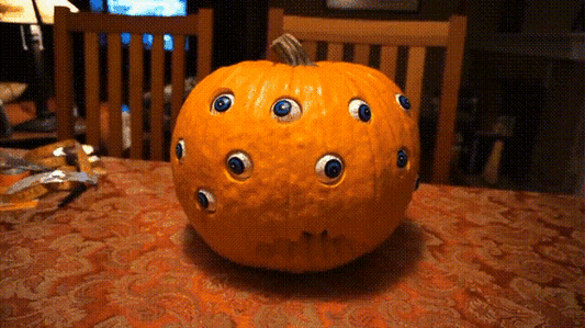 🎃Scary halloween pumpkin
