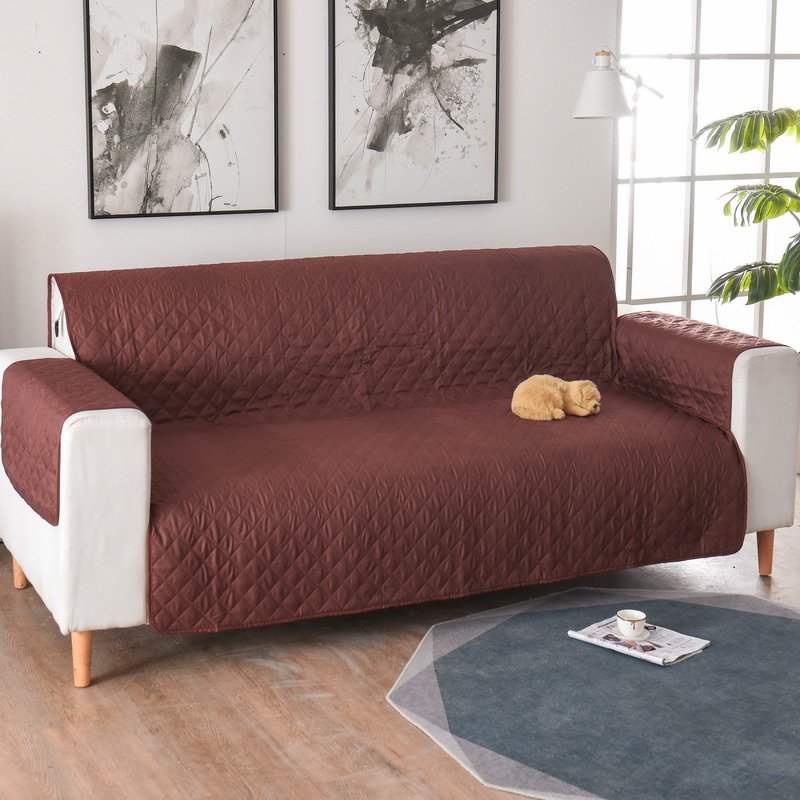 LAST DAY 60% OFF-Reversible Quilted 3 Seater Sofa Cover