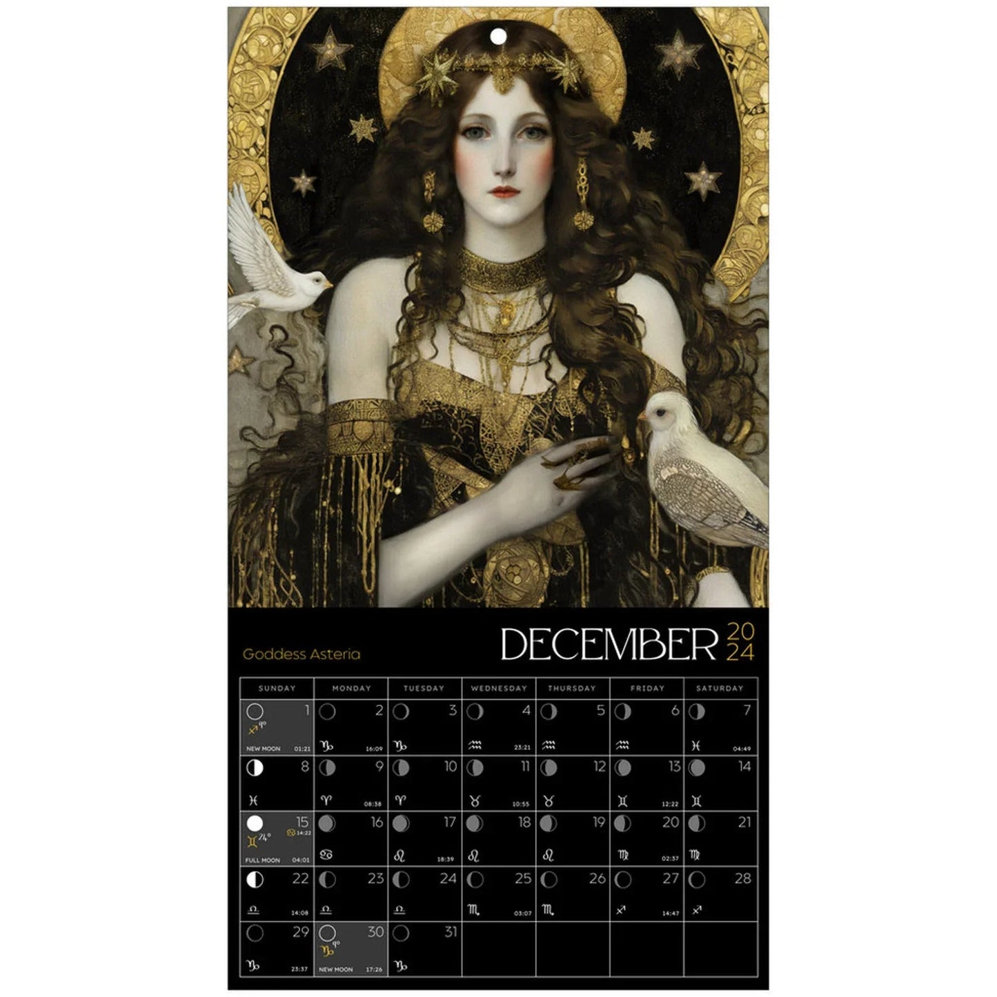 Dark Goddess 2024 Calendar
