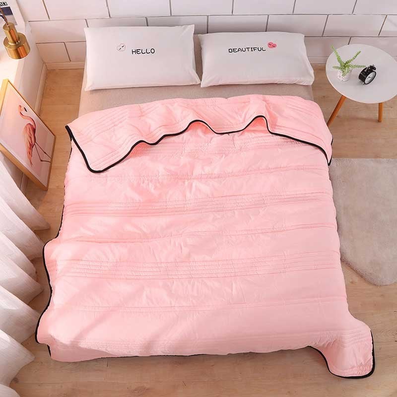 ❄️Perfect For Summer-Cool Ice Silk Summer Time Air  Blanket Queen King Size