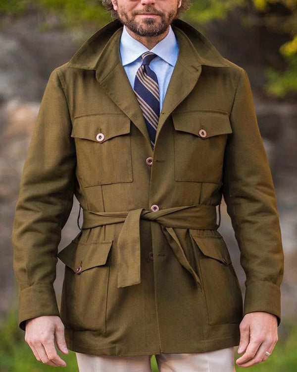 Men's Casual Trench Coat