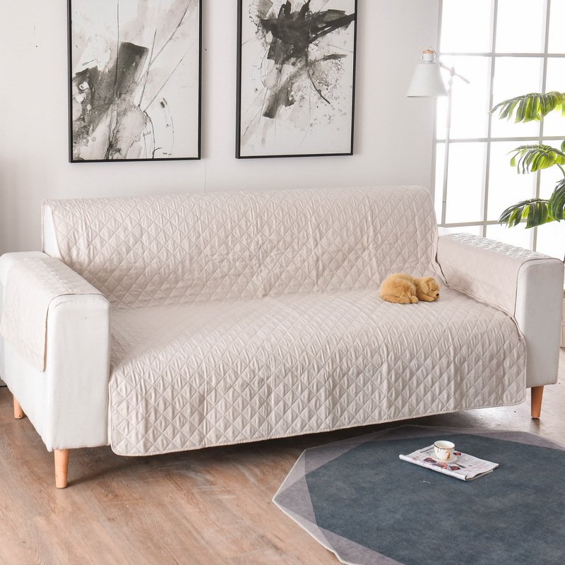 LAST DAY 60% OFF-Reversible Quilted 3 Seater Sofa Cover