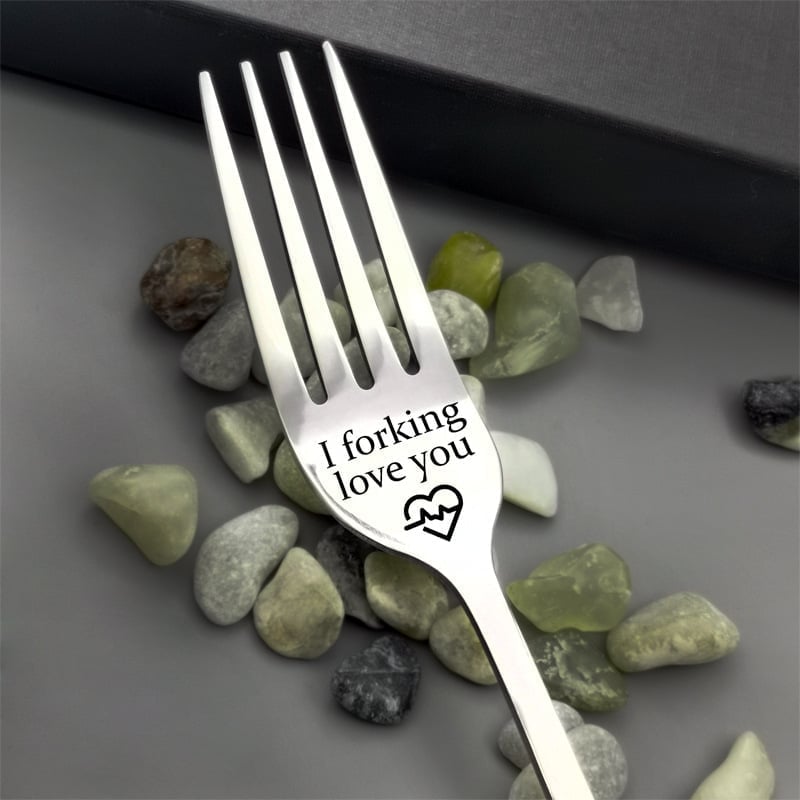 🎅Engraved Fork - Best Funny Gift For Loved One