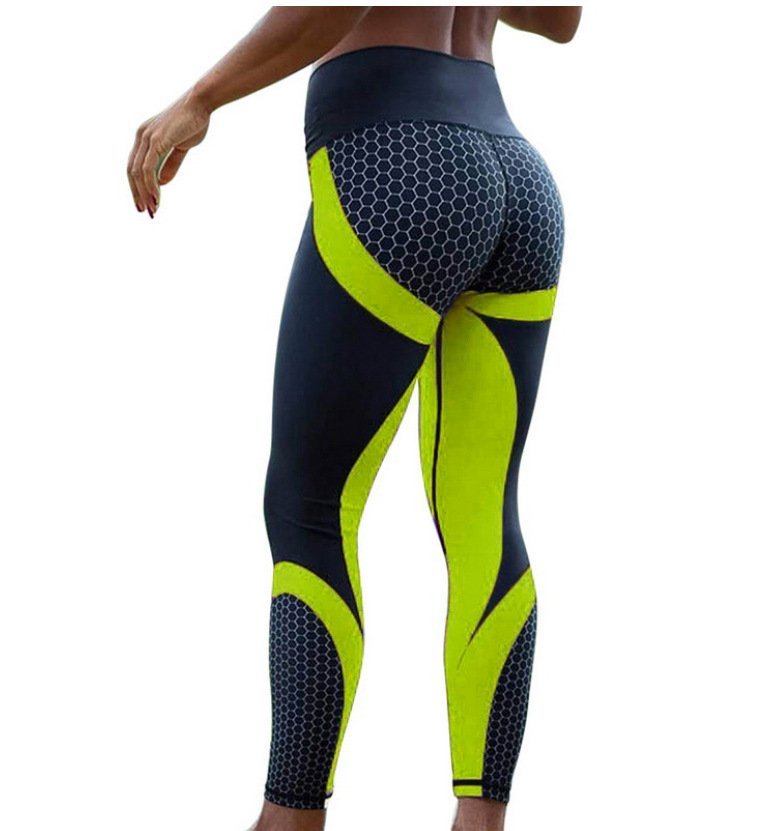 🎁Last Day Sale 49%🌹Colorblock Butt Lifting High Waist Sports Leggings💥