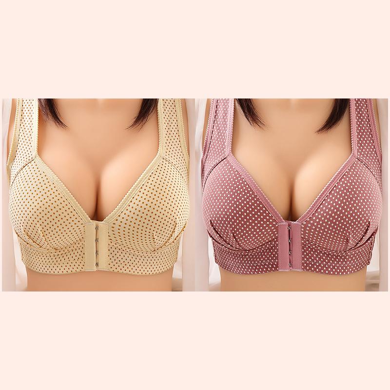 🔥Seamless Sexy  Fashion Push Up Bras Wire Free Lingerie Full Cup Bralette Cotton🔥