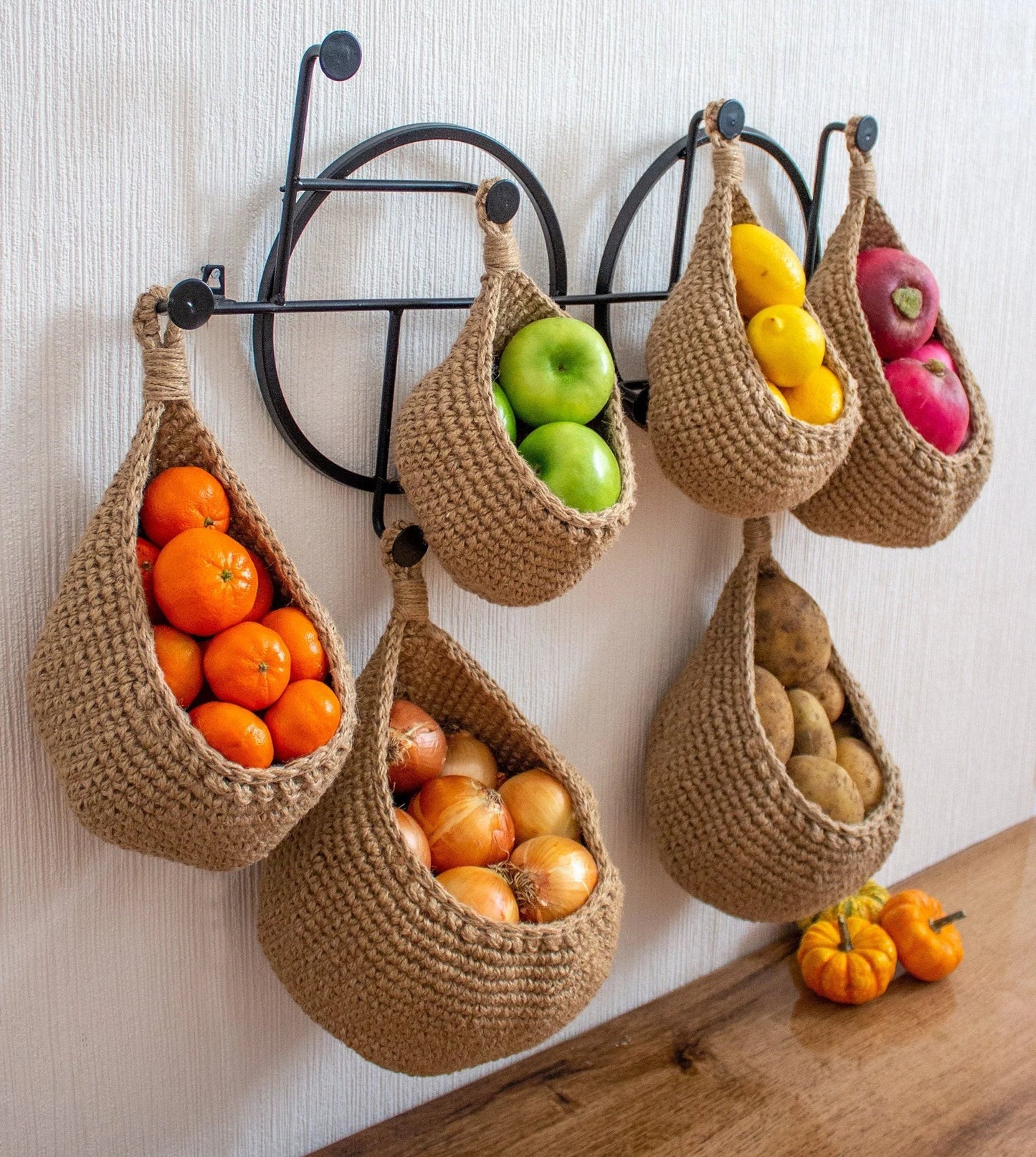 🔥Hanging Wall Vegetable Fruit Baskets