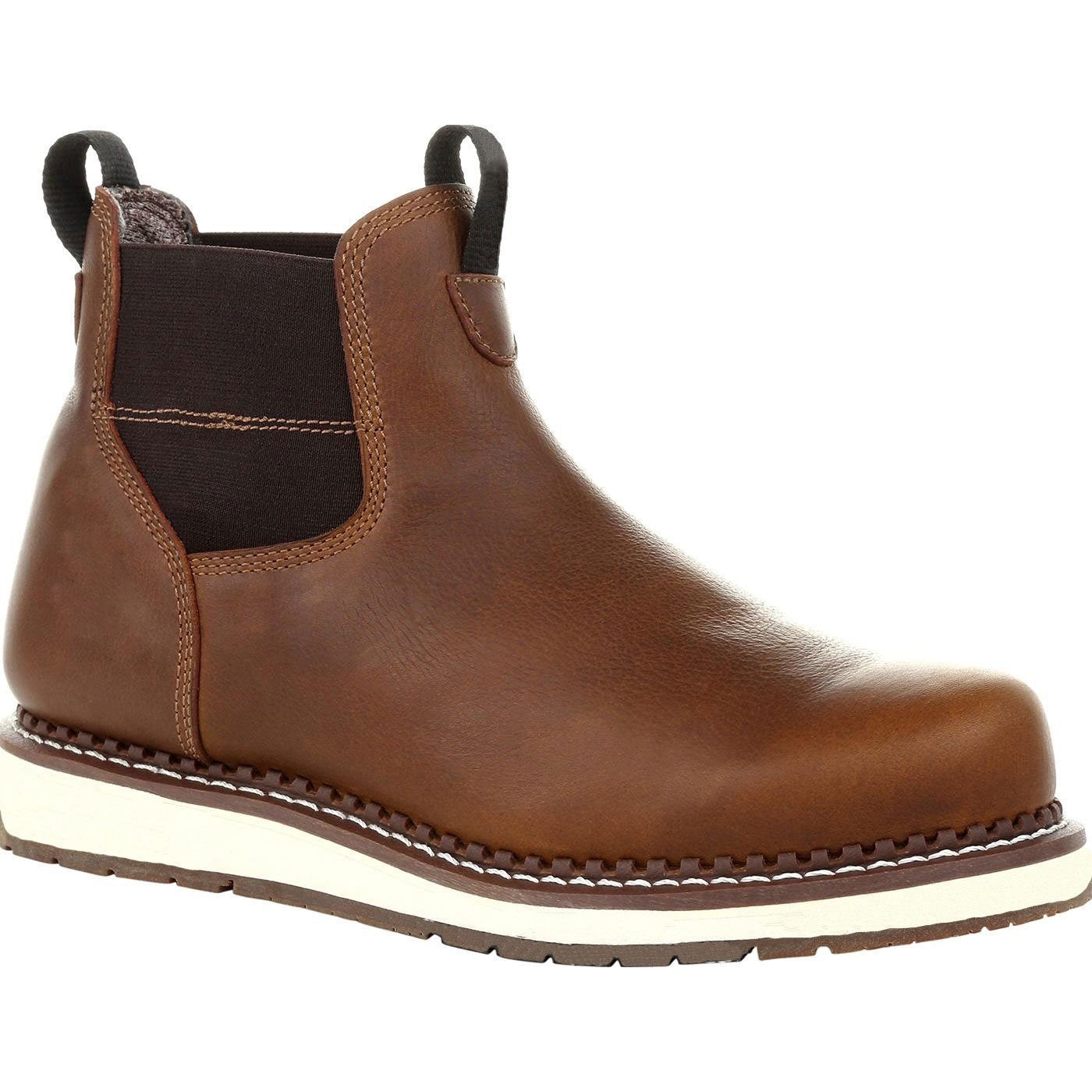 New Edition - Waterproof Chelsea Wedge Work Boots for Men