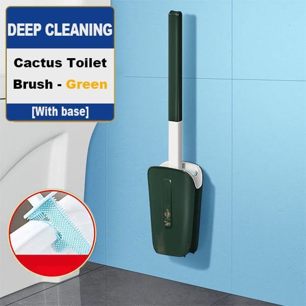 🔥No Dead Corner Cactus Toilet Brush !