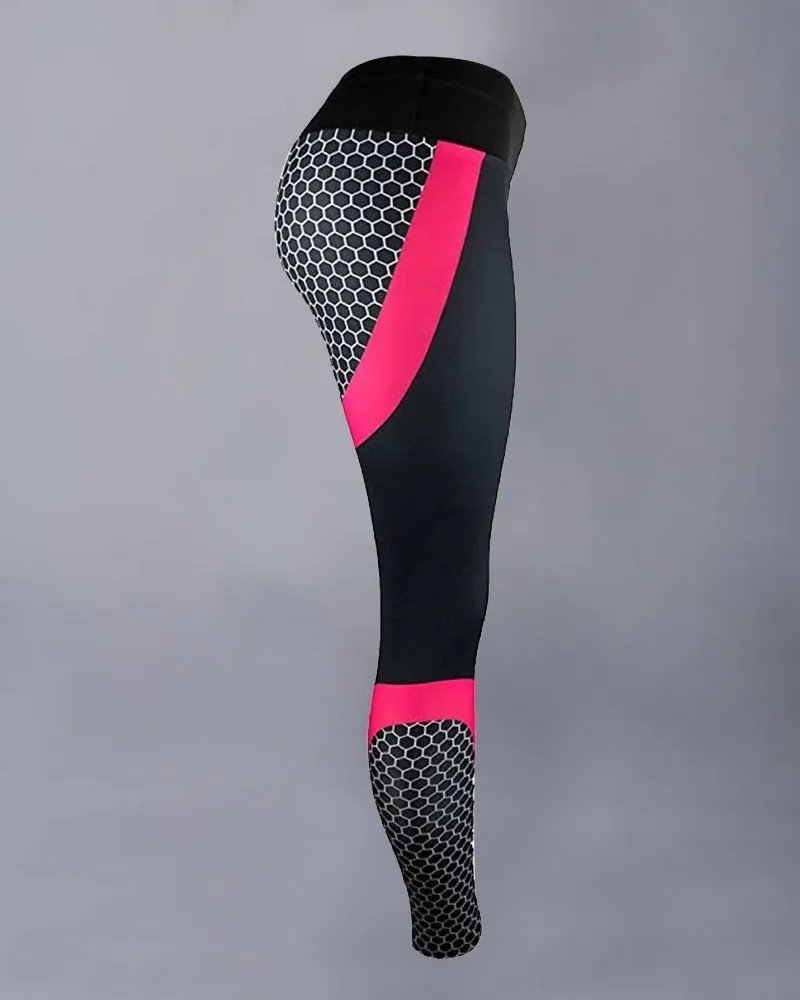 🎁Last Day Sale 49%🌹Colorblock Butt Lifting High Waist Sports Leggings💥