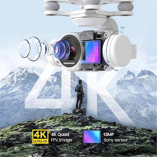 🔥Last Day Promotion🔥4K CAMERA ROTATION WATERPROOF PROFESSIONAL RC DRONE