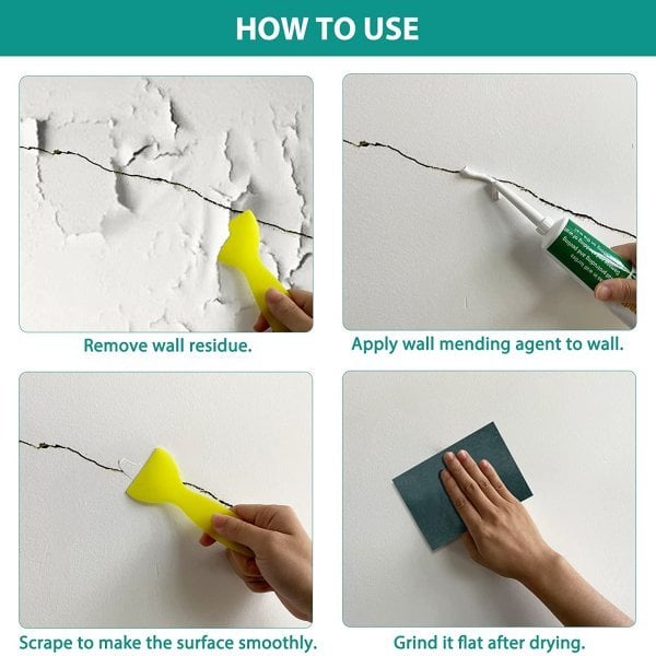 Safe Wall Mending Agent-Buy 2 Get 1 Free (FREE Scraper)