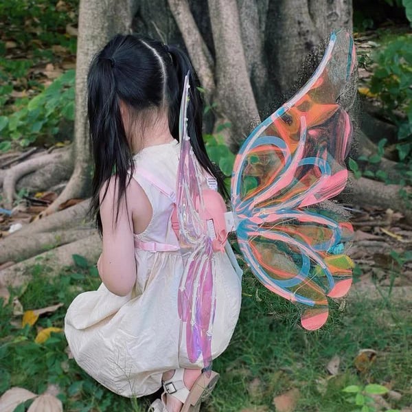 🦋🧚‍♀Electric Butterfly Elf Wings with Glowing Lights