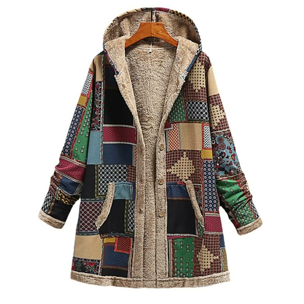 Hooded Wool Vintage Women's Jacket – 7catbox