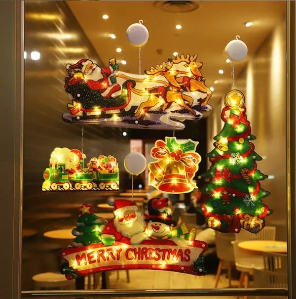 🎅Christmas Sale - 49% OFF🎄Christmas Window Hanging Lights